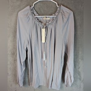 Love stitch, peasant blouse, NWT